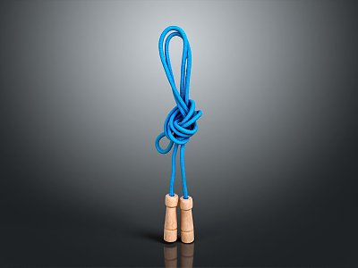 Jumping rope plastic rope model