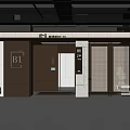 Parking Lot Unit Connecting Port Parking Lot 3d model