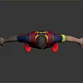 Barcelona Football Jersey Figure Model With Red Blue Stripes Sponsor Logo Shorts Socks Red Boots