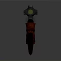 High Precision Sniper Rifle With Wooden Stock Scope And Suppressor