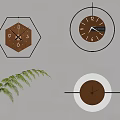 Quiet Ancient Wind Clock 3d model