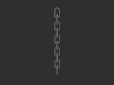 Durable Metal Chain For Industrial Hardware Tools Applications And Uses 3d model