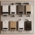Household Electric Water Heaters Wall Mounted Multiple Models Various Colors For Home Use 3d model