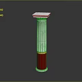Columns Stone Columns Stone Columns Old Columns Roman Columns Roman Columns Classical Columns Greek Columns 3d model
