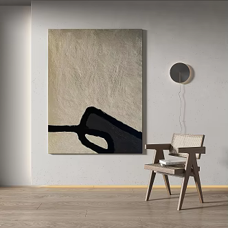 Light Luxury Decoration Painting 3d model