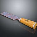 spatula woodworking spatula file tool file hand file woodworking tool 3d model