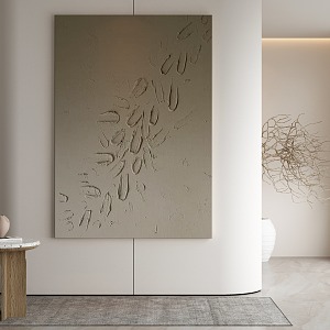 Quiet Decorative Painting 3d model