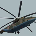 Largest Heaviest Mi-26 Transport Helicopter Russian Mil Designed for Military and Civil Use