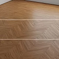 Wooden Flooring Components With Herringbone Pattern And Smooth Surface Interior Design 3d model