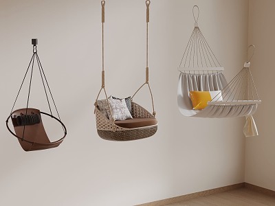 14 Hammock Modern Hanging Chair Hanging Chair 3d model