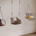 14 Hammock Modern Hanging Chair Hanging Chair 3d model