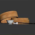 Steamed Buns In Bamboo Steamer With Chopsticks And Soy Sauce Dish