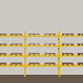 Modern Shelf Storage Rack Express Rack 3d model