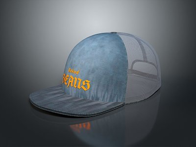 Hat cap baseball cap realistic 3d model