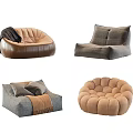 Various Modern Comfortable Lazy Sofas For Cozy Home Living Room Casual Leisure Daily Use