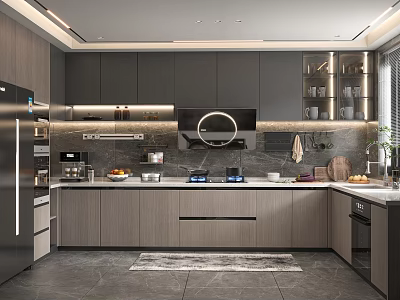 Modern Kitchen 3d model