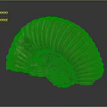 Ancient Ammonite Fossil With Spiral Shell And Detailed Texture From Marine Animal