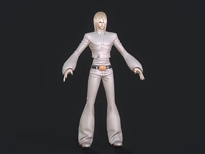 Modern Game Characters Anime Characters 3d model