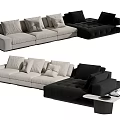 Modern Minotti Multiplayer Sofa 3d model