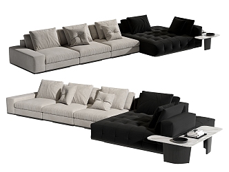 Modern Minotti Multiplayer Sofa 3d model