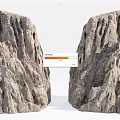Natural Stone And Wood Sculptures With Textured Surfaces For Home Decor