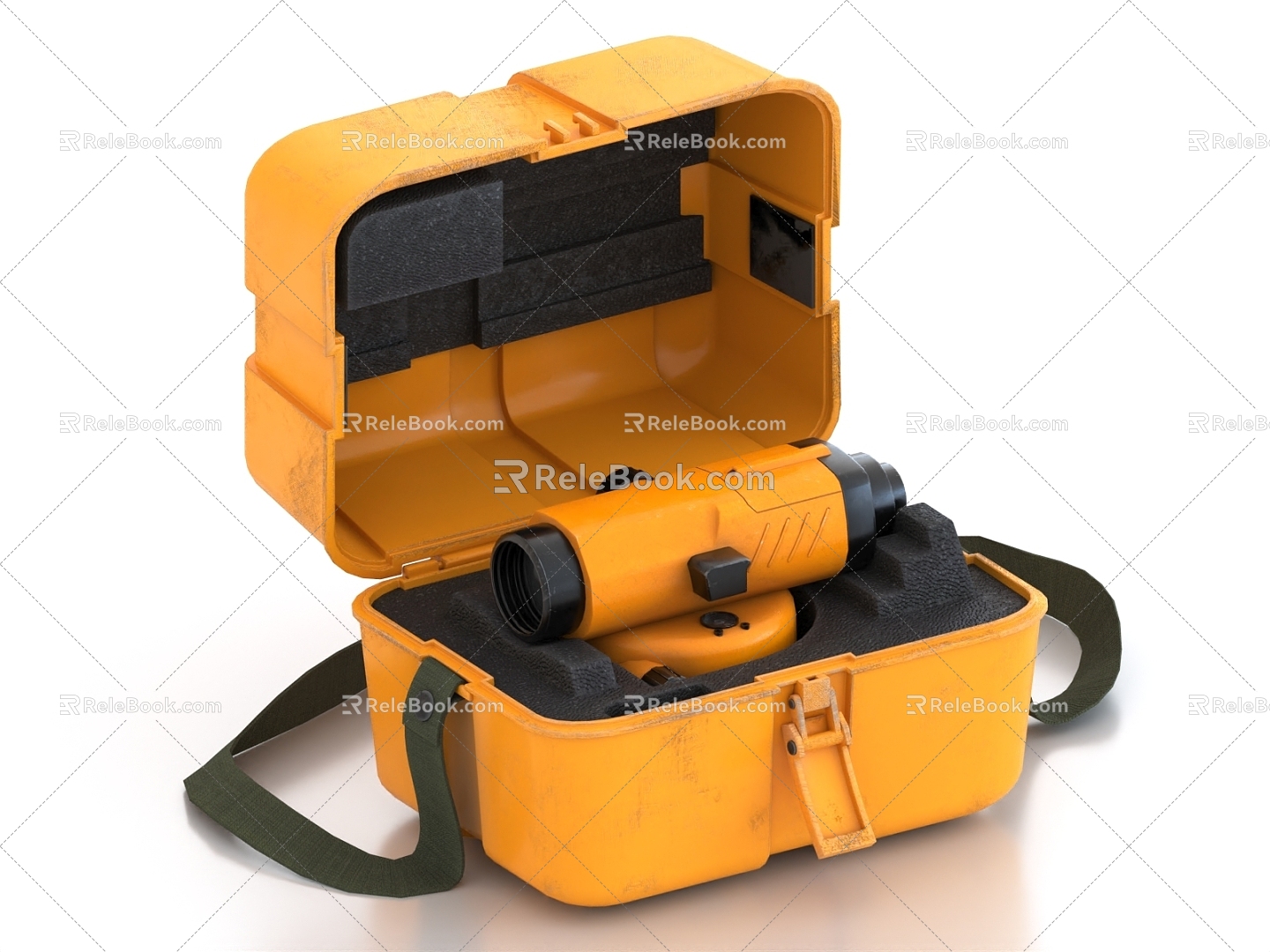 Level Gauge Measuring Instrument Mapping Tool Toolbox 3d model