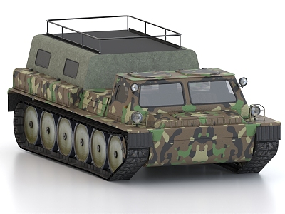 military off-road vehicle military transport vehicle 3d model