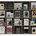 Modern Books 3d model