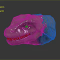snake cobra venomous snake python reptile cold-blooded animal reptile 3d model
