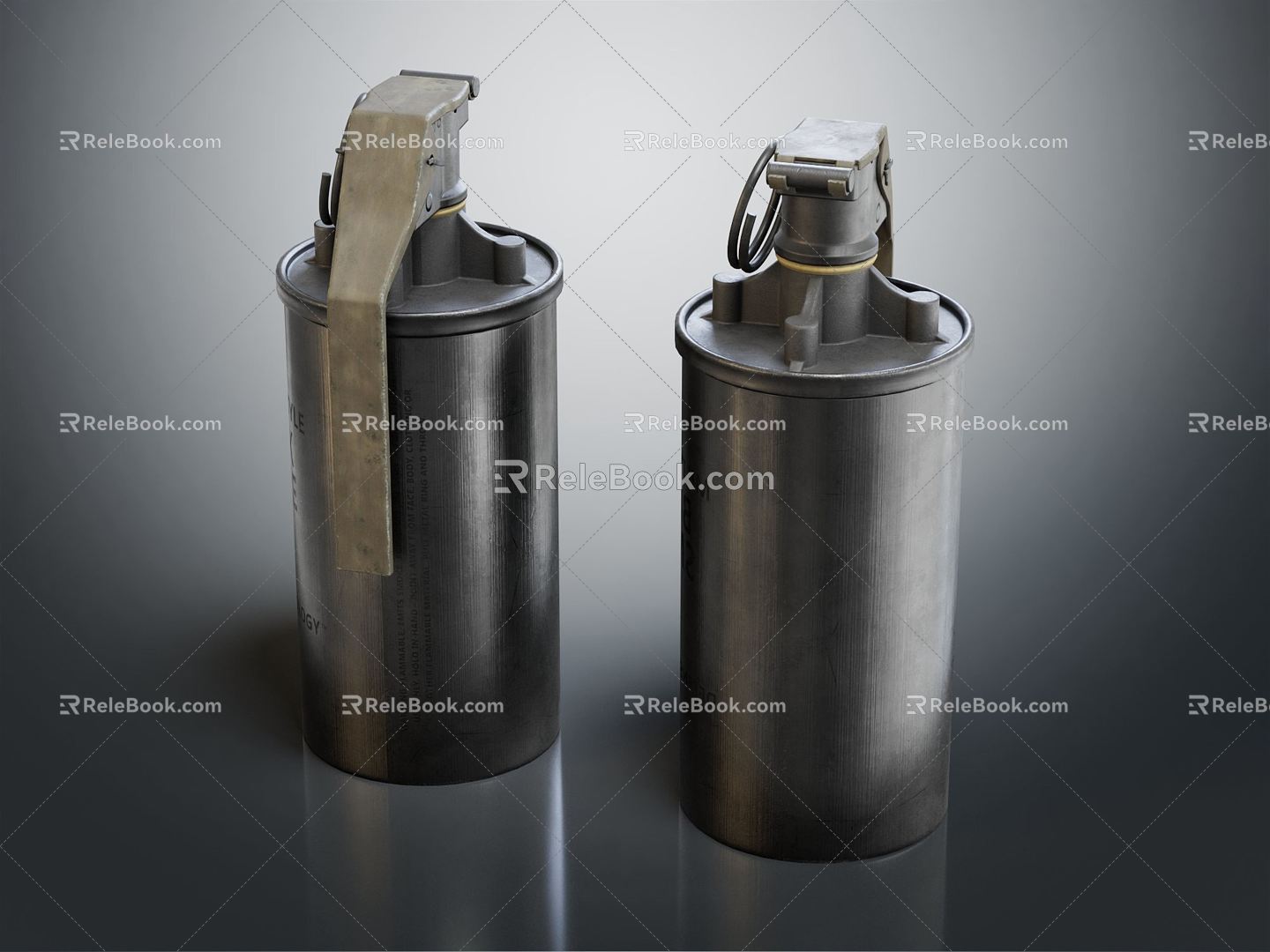 Modern Grenade Grenade 3d model