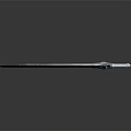 Blue Crystal Ice Themed Decorative Sword With Sharp Blade And Reflection