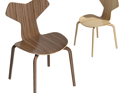 Modern single chair model