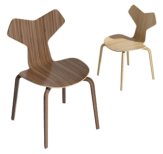 Modern single chair 3d model