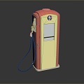 Gas station gas gun gas gun gas station equipment hardware 3d model