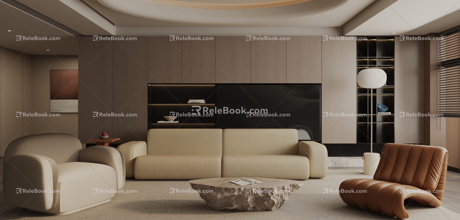 Living room 3d model