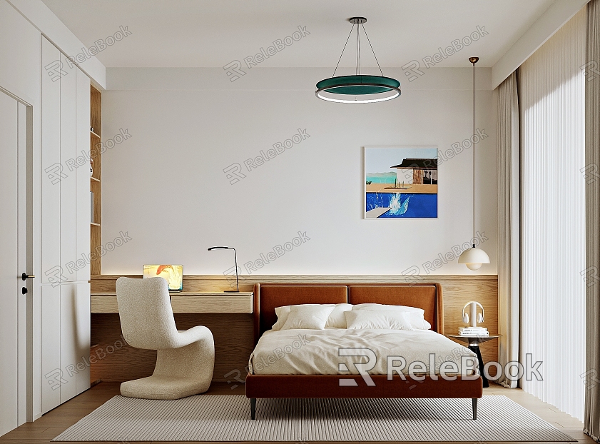 Modern Style Home Bedroom model