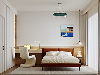 Modern Style Home Bedroom model