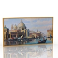 Jane European Mural Painting Oil Painting 3d model