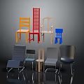 Colorful Modern Chairs In Various Styles For Home Furniture Collection