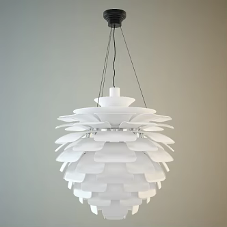 Alien chandelier 3d model