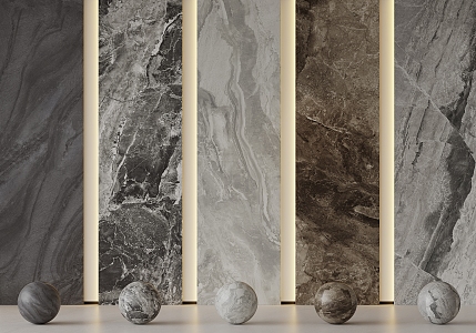 marble stone background wall veneer rock slab tile 3d model