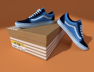 Flat Shoes Casual Shoes 3d model