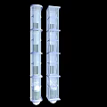 Modern sightseeing elevator sightseeing elevator with animation 3d model