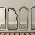 Assorted Decorative Mirrors With Modern And Vintage Frame Designs For Home Decor