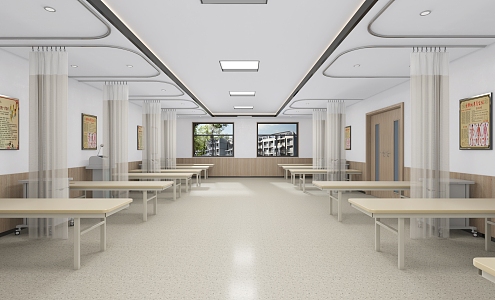 Physiotherapy Room Physiotherapy Room Treatment Room Massage Room Hospital Clinic 3d model