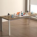 Modern Digital Display Table Product Experience Table Mobile Phone 3d model