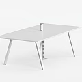 Modern Conference Table Conference Table Small Conference Table 3d model