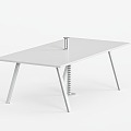 Modern Conference Table Conference Table Small Conference Table 3d model