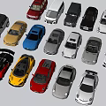Modern vehicle combination vehicle car 3d model