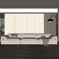 Multiplayer Sofa 3d model